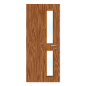 FDR 16G Made To Measure External Plywood Paint Grade FD30 Glazed Fire Door