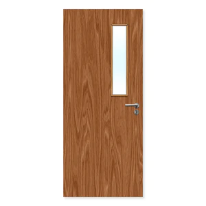 FDR 3G Made To Measure External Plywood Paint Grade FD30 Glazed Fire Door