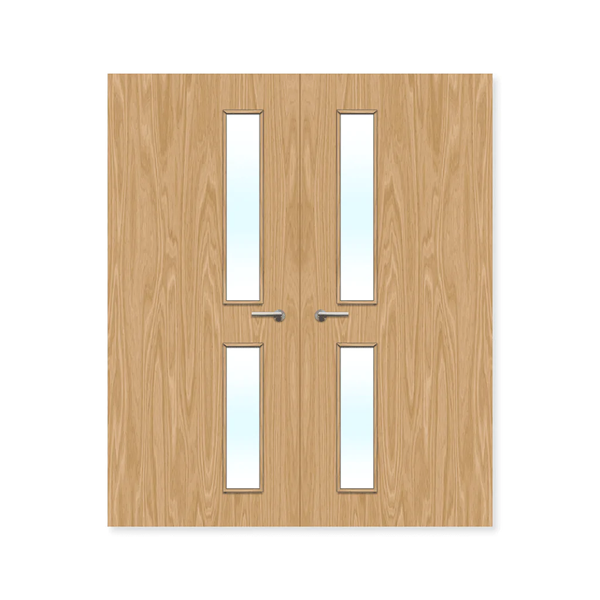 FDR 16G Internal Glazed Double FD30 Fire Door